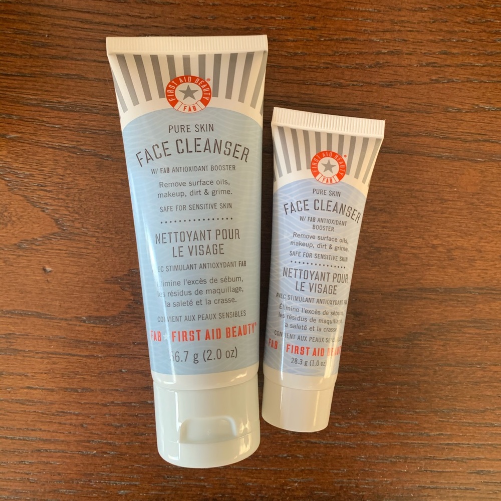 BN Face Cleanser Mini First Aid Beauty Duo